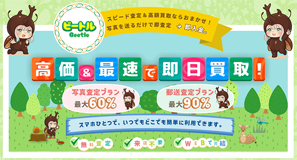 ビートル(Beetle)先払い買取サービスの利用方法