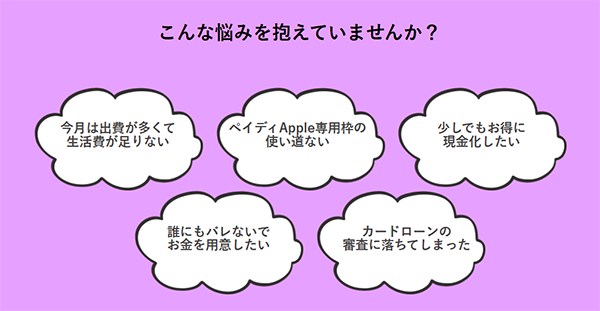 ペイフルは"こんな方におすすめ"