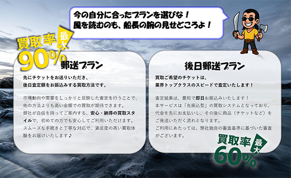 チケットティーチ 先払い買取サービスの利用方法