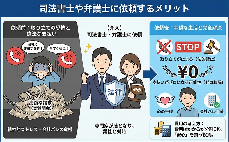司法書士や弁護士に依頼するメリット