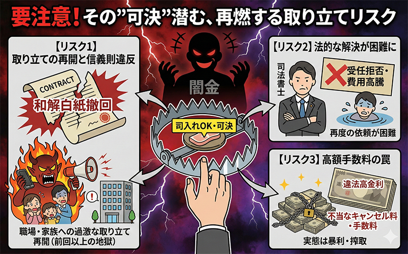要注意!その”可決”潜む、再燃する取り立てリスク