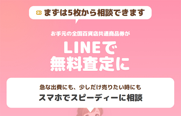 ミニマムチケットの買取サービス基本情報